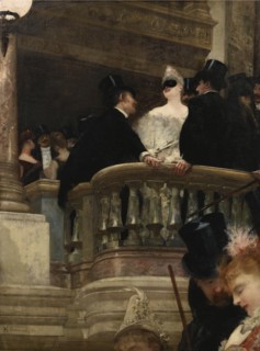 Masked Ball at the Opera, 1886. Artist: Gervex, Henri (1852-1929)