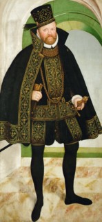 Portrait of Augustus, Elector of Saxony (1526-1586), c. 1570. Artist: Cranach, Lucas, the Younger (1515-1586)