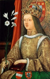 Portrait of Eleanor of Portugal (1434-1467), Holy Roman Empress, after 1468. Artist: Burgkmair, Hans, the Elder (1473-1531)