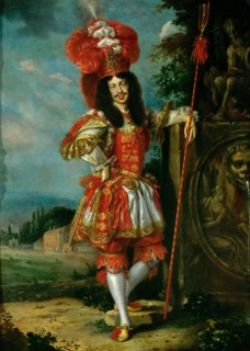 Emperor Leopold I (1640-1705) in a theatrical costume, 1667. Artist: Thomas, Jan (1617-1678)