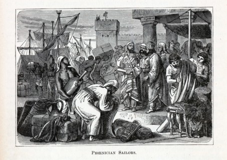 Phoenician Sailors, 1882. Artist: Anonymous
