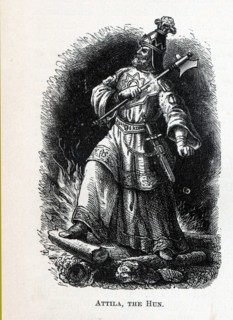 Attila the Hun, 1882. Artist: Anonymous