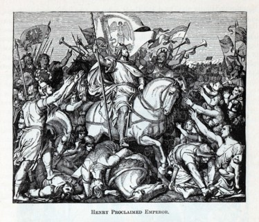 Henry Proclaimed Emperor, 1882. Artist: Anonymous