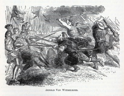 Arnold von Winkelried, 1882. Artist: Anonymous