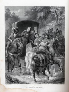 Luther's Capture, 1882. Artist: Schweissinger, G. (active End of 19th cen.)