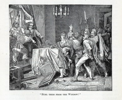 Hurl Them From the Window!, 1882. Artist: Anonymous