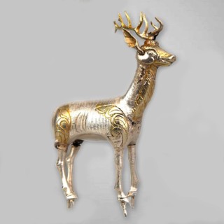 Stag (From Khashaat, Arkhangai Province, Mongolia), ca 700. Artist: Khazar culture