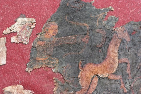 Carpet (detail), 1st H. 1st cen. AD. Artist: Hunnic Art