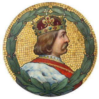 George of Podebrady, 1900. Artist: Liebscher, Adolf (1857-1919)