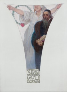 John Amos Comenius, 1911. Artist: Mucha, Alfons Marie (1860-1939)