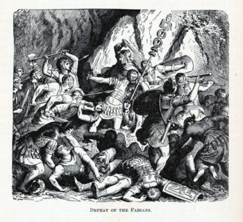 Defeat of the Fabians, 1882. Artist: Anonymous