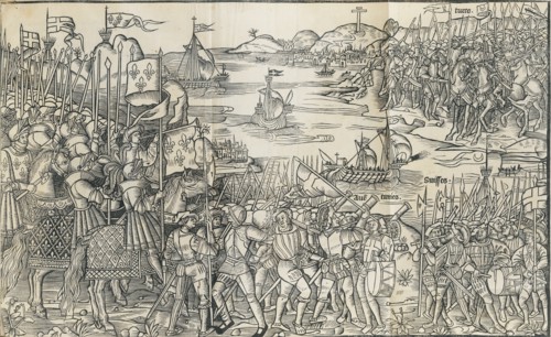 Illustration from Peregrinatio in terram sanctam (Journey to the Holy Land) by Bernhard von Breidenb Artist: Reuwich (Reeuwijk), Erhard (c. 1450-after 1505)