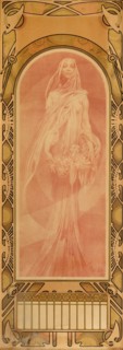 Invocation, 1897. Artist: Mucha, Alfons Marie (1860-1939)