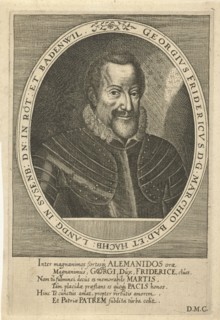 George Frederick of Baden-Durlach (1573-1638), c. 1610. Artist: Custos, Dominicus (1560-1612)