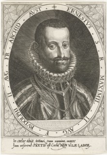 Portrait of Archduke Ernest of Austria (1553-1595), ca 1595-1597. Artist: Custos, Dominicus (1560-1612)