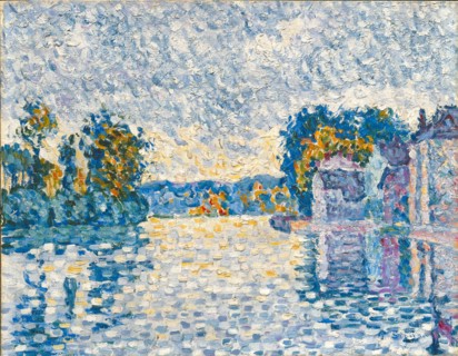 The Seine near Samois (Study), 1899.