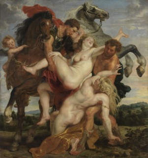 The Rape of the Daughters of Leucippus, c. 1618.