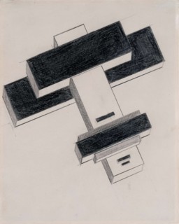 Suprematist Cross Architecton, 1926.