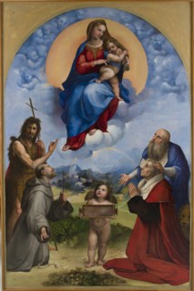 Madonna of Foligno, 1511-1512.