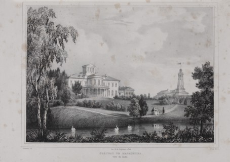 Osinovaya Roshcha Manor near Saint Petersburg, 1833.