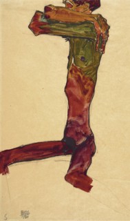 Male Nude, 1910.