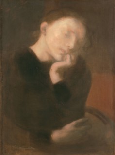 Meditation, ca 1892.