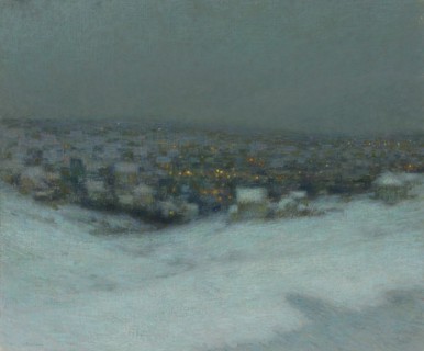 Snow on a Moonlit Night, 1903.