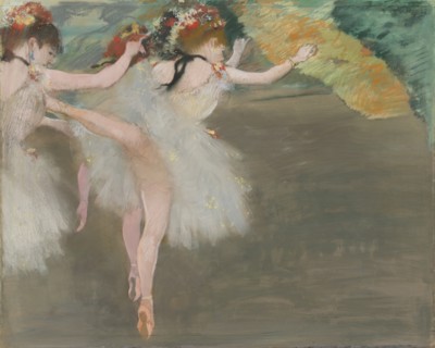 Dancers in White, ca 1878.