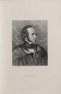 Portrait of Felix Mendelssohn Bartholdy, 1840s.