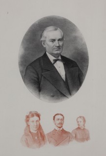 Portrait of Ivan Ivanovich Glazunov (1826-1890), 1881.