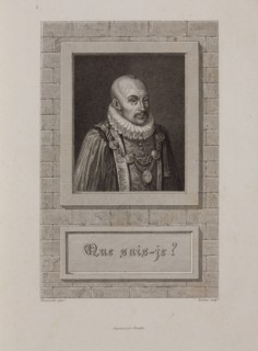 Portrait of Michel de Montaigne (1533-1592), 1800s.