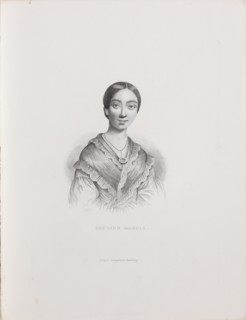 Portrait of the singer and composer Pauline Viardot (1821-1910), 1839-1840.