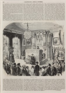 The Musical Soirée at the Pauline Viardot-Garcia's Salon, 1853.