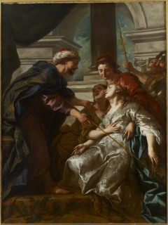 Esther fainting before Ahasuerus, 1730.