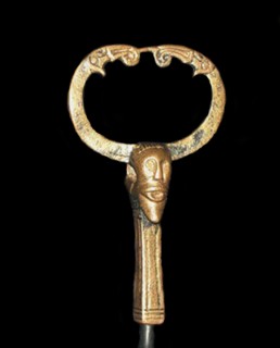 Figurine of a Norse god, probably Odin (from Staraya Ladoga), 751-775.
