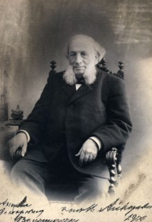 Portrait of Ivan Konstantinovich Aivazovsky (1817-1900), c. 1900.
