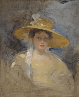 Portrait of Princess Victoria, future Queen Victoria, 1833.