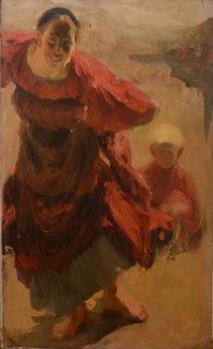 Woman with child, 1901.