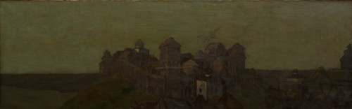 A Town, Morning, 1901.