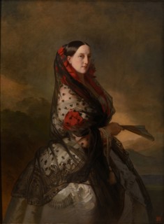 Grand Duchess Maria Nikolaevna of Russia (1819-1876), Duchess of Leuchtenberg, ca 1856-1857.
