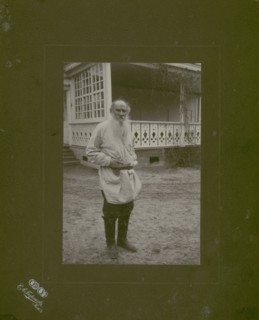 Portrait of the author Count Lev Nikolayevich Tolstoy (1828-1910).