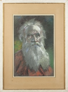 Portrait of the author Count Lev Nikolayevich Tolstoy (1828-1910).