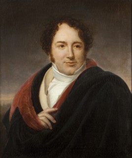 Portrait of the opera singer Luigi Lablache (1794-1858).