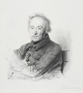 Portrait of the sculptor Ivan Prokofyevich Prokofyev (1758-1828).