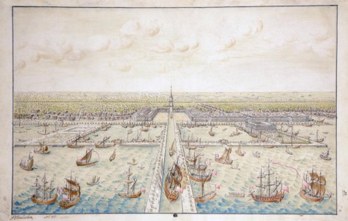 Harbour at Kronshtadt. Draft.