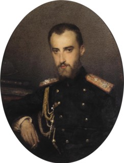 Portrait of Grand Duke Nicholas Mikhailovich of Russia (1859-1919).