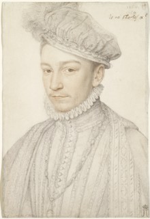 Portrait of King Charles IX of France (1550-1574).