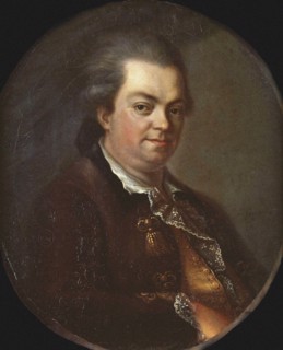 Portrait of Joseph Balsamo, comte de Cagliostro.