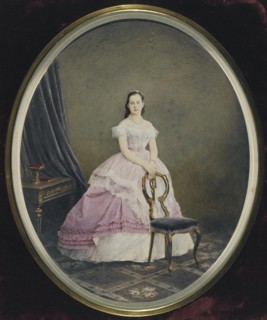 Portrait of Grand Duchess Olga Constantinovna of Russia (1851-1926).