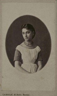 Portrait of Princess Maria Konstantinovna of Bagrationi Imereti.